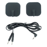 Zeus Deluxe Black Electro Pads Pack of Two E-STIM TOYS - Tophatter Daily Deals