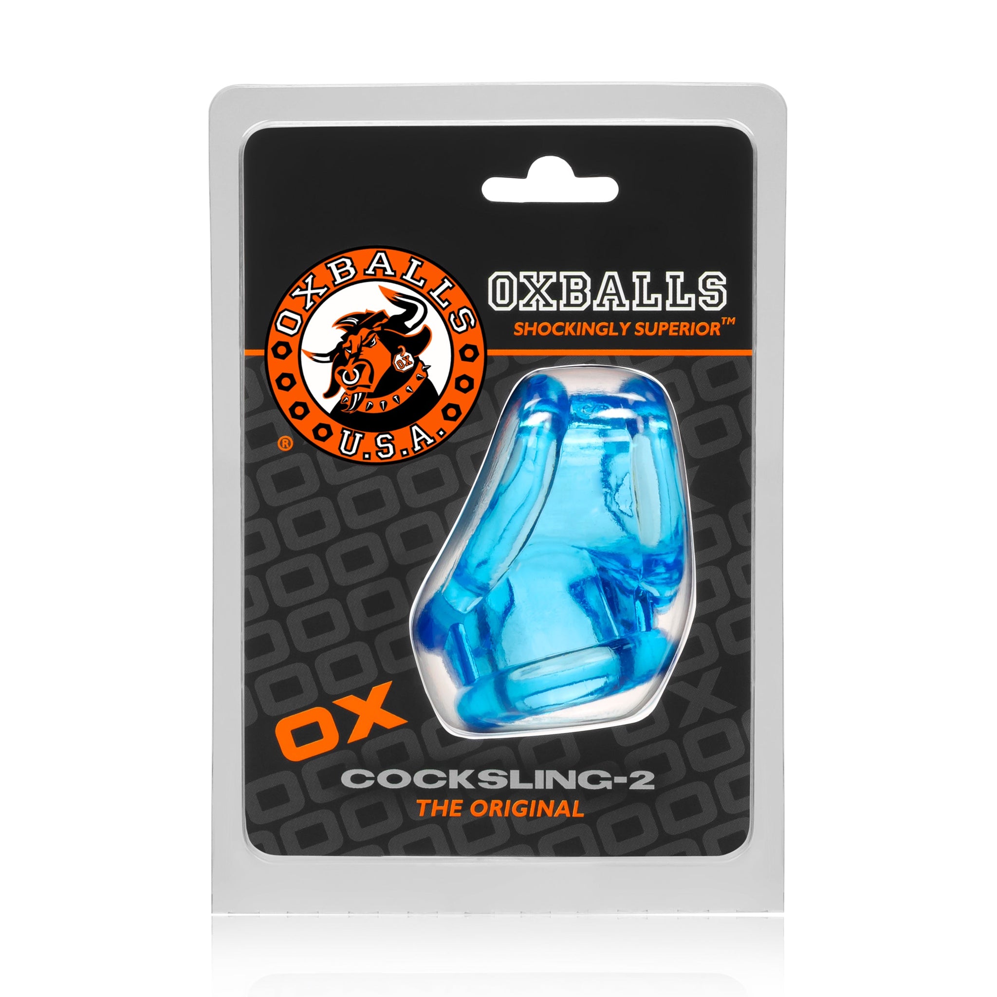 Cocksling 2 Ice Blue Cockring > Cock Ring > Sling - Tophatter Daily Deals