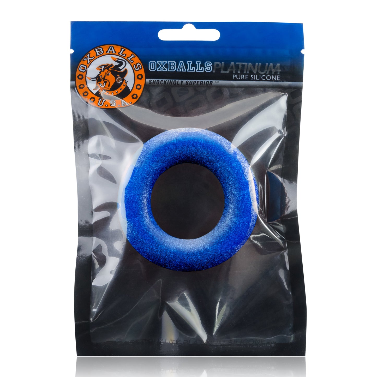 Cock T Cockring Blueballs 4.5 Inch Inner Circumference Stretch Fit > Cock Ring > Single - Tophatter Daily Deals
