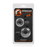 Oxballs Truckt 2-Pack (Clear) – Stretchy Clear Cockrings > Cock Ring > Sets - Tophatter Daily Deals