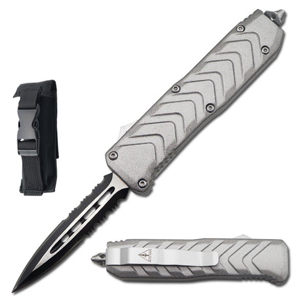 7" Dynamic Beam Dagger Point Blade Automatic OTF Knife Collectible Weapons - Tophatter Daily Deals