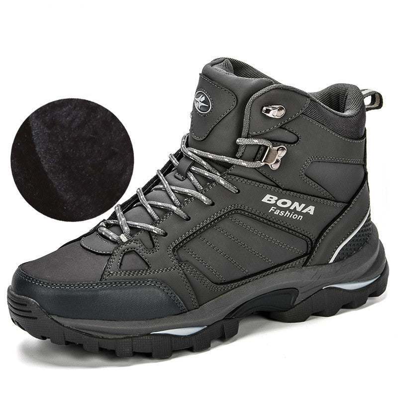 BONA winter warm men's shoes casual sports shoes 0 - Tophatter Daily Deals