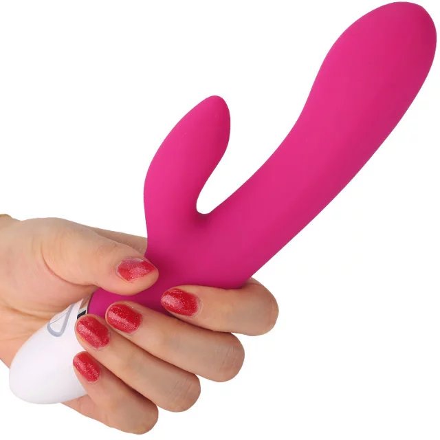 Dreamer 7 Mode Silicone Rabbit Vibrator in Pink > Vibrators > Ladies > Rabbit - Tophatter Daily Deals