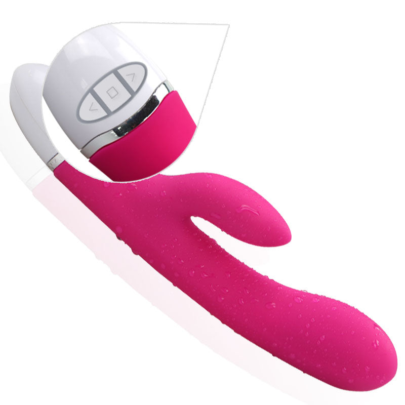 Dreamer 7 Mode Silicone Rabbit Vibrator in Pink > Vibrators > Ladies > Rabbit - Tophatter Daily Deals
