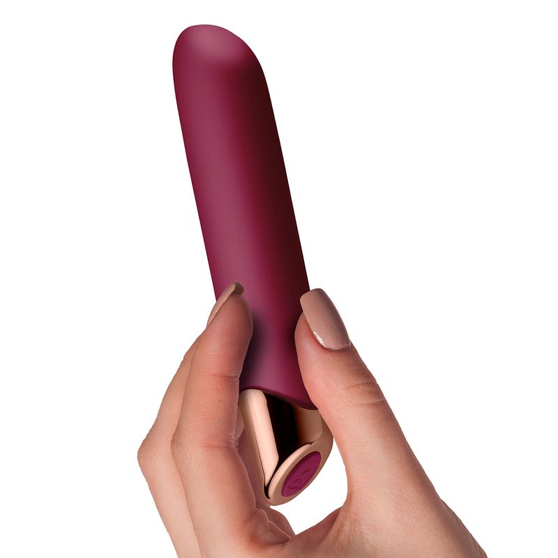 Chaiamo Burgundy Sensory Vibrator for Pleasure > Vibrators > Mini Vibrators - Tophatter Daily Deals