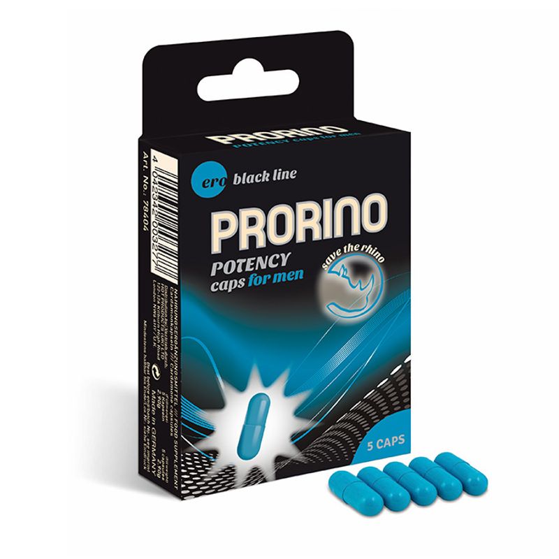 Prorino Potency Capsules for Men – Dietary Supplement Capsules for Male Vitality and Stamina Support > Essentials > Mens Enhancers - Tophatter Daily Deals