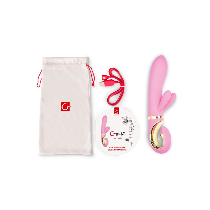 Grabbit Candy Pink G-Spot Vibrator 7 x 1.3 Inches > Vibrators > Ladies > Rabbit - Tophatter Daily Deals