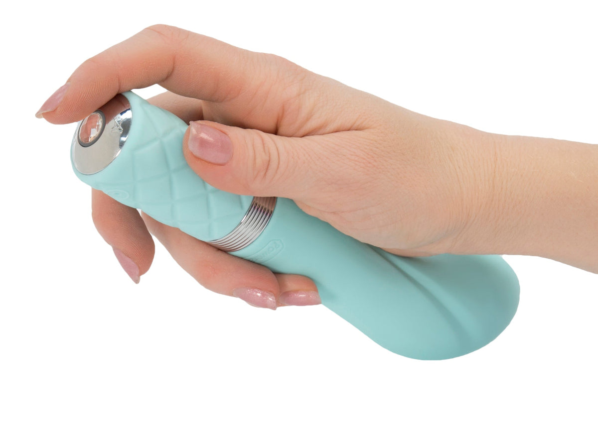 Pillow Talk Sassy (Teal) – G-Spot Vibrator > Sex Toys For Ladies > G-Spot Vibrators - Tophatter Daily Deals