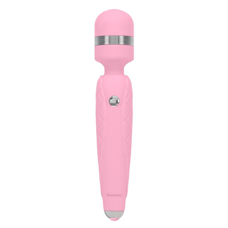 Pillow Talk Cheeky Wand – Luxury Wand Vibrator with Swarovski Crystal > Sex Toys > Massage Wands - Tophatter Daily Deals