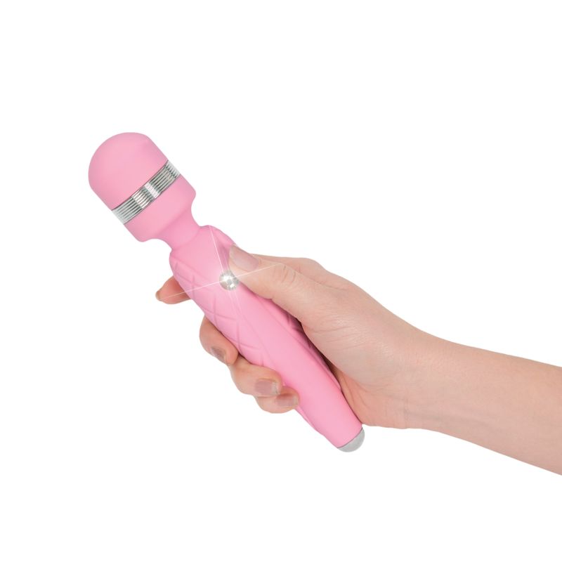 Pillow Talk Cheeky Wand – Luxury Wand Vibrator with Swarovski Crystal > Sex Toys > Massage Wands - Tophatter Daily Deals