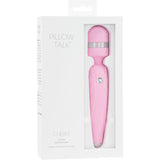 Pillow Talk Cheeky Wand – Luxury Wand Vibrator with Swarovski Crystal > Sex Toys > Massage Wands - Tophatter Daily Deals