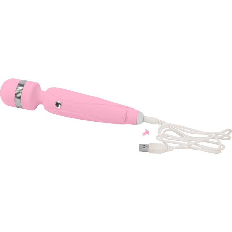 Pillow Talk Cheeky Wand – Luxury Wand Vibrator with Swarovski Crystal > Sex Toys > Massage Wands - Tophatter Daily Deals