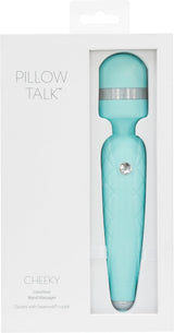 Pillow Talk Cheeky Teal Luxurious Self-Care Wand > Sex Toys > Massage Wands - Tophatter Daily Deals