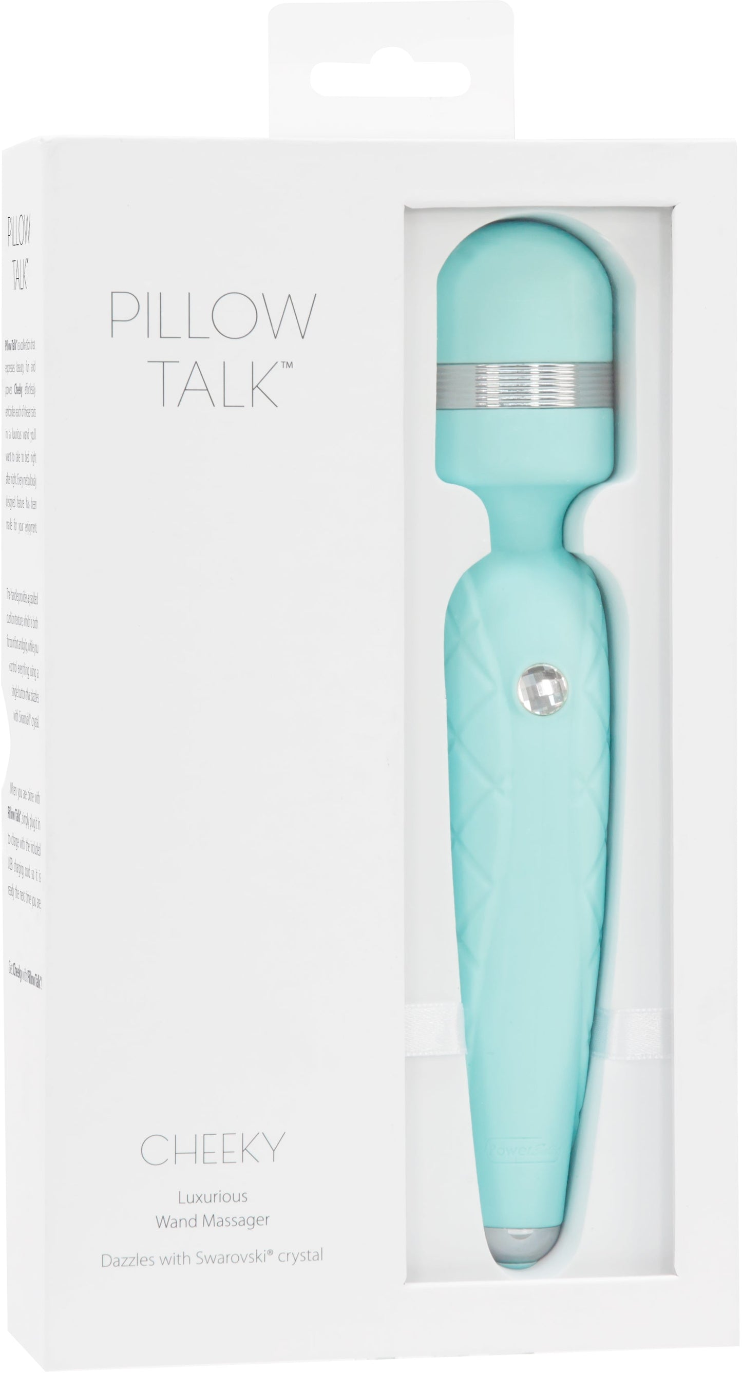 Pillow Talk Cheeky Teal Luxurious Self-Care Wand > Sex Toys > Massage Wands - Tophatter Daily Deals