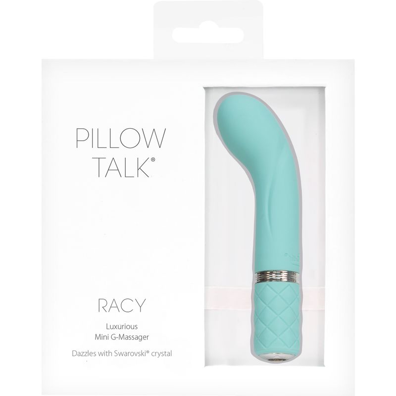 Pillow Talk Racy Teal Mini Vibrator for Pleasure > Sex Toys For Ladies > G-Spot Vibrators - Tophatter Daily Deals