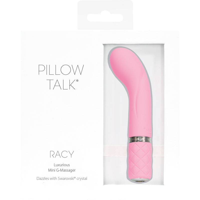 Pillow Talk Racy Pink Mini Vibrator for G-Spot Pleasure > Sex Toys For Ladies > G-Spot Vibrators - Tophatter Daily Deals