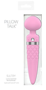Pillow Talk Sultry Dual Ended Warming Massager Pink > Sex Toys > Massage Wands - Tophatter Daily Deals