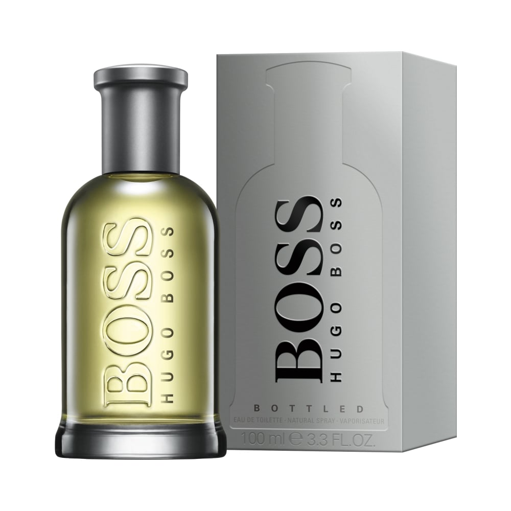 Hugo Boss Bottled Eau De Toilette 100ml Spray (15) - Tophatter Daily Deals