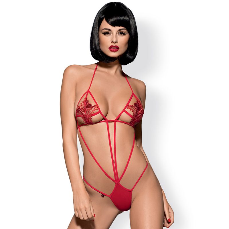 Luiza Teddy Black Lingerie Bodysuit > Clothes > Teddies - Tophatter Daily Deals