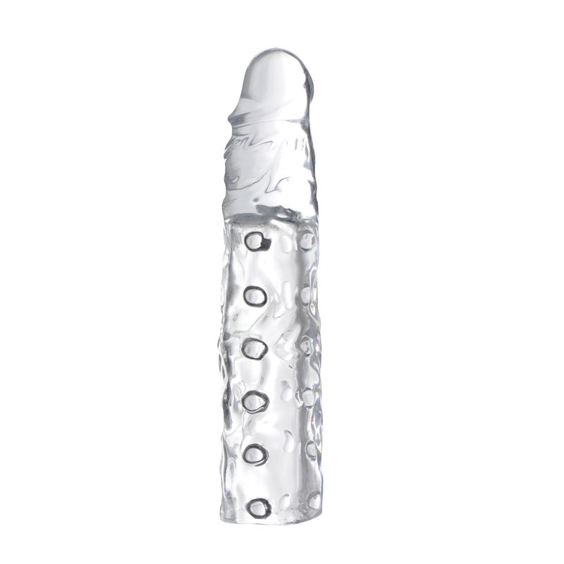 3in Clear Penis Enhancer Sleeve for Extra Length and Girth > Sex Toys For Men > Penis Sleeves - Tophatter Daily Deals