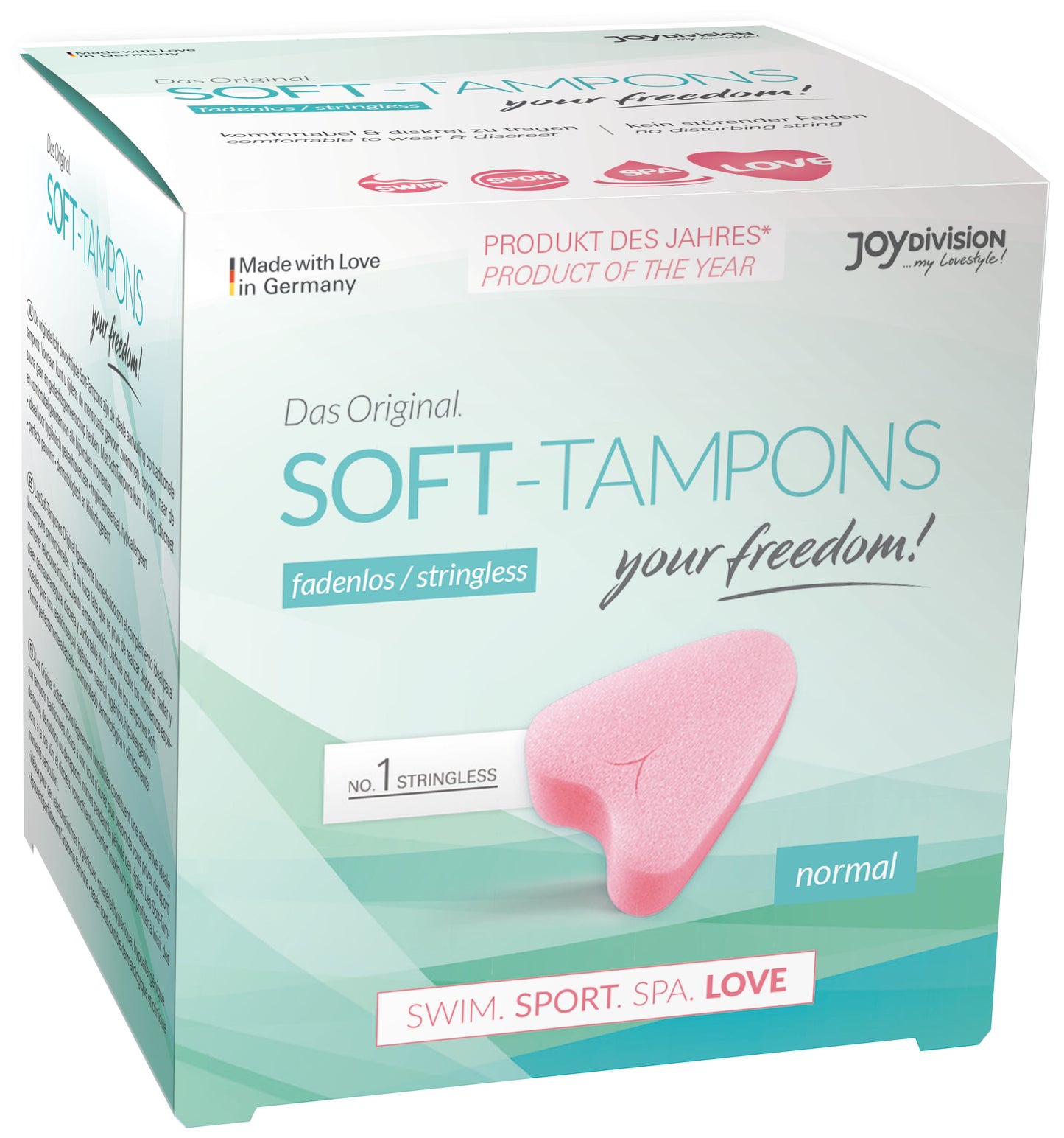 Stringless Original Soft Tampons Normal 3 Pieces – Comfortable Skin-Friendly Tampons > Essentials > Menstrual Products - Tophatter Daily Deals