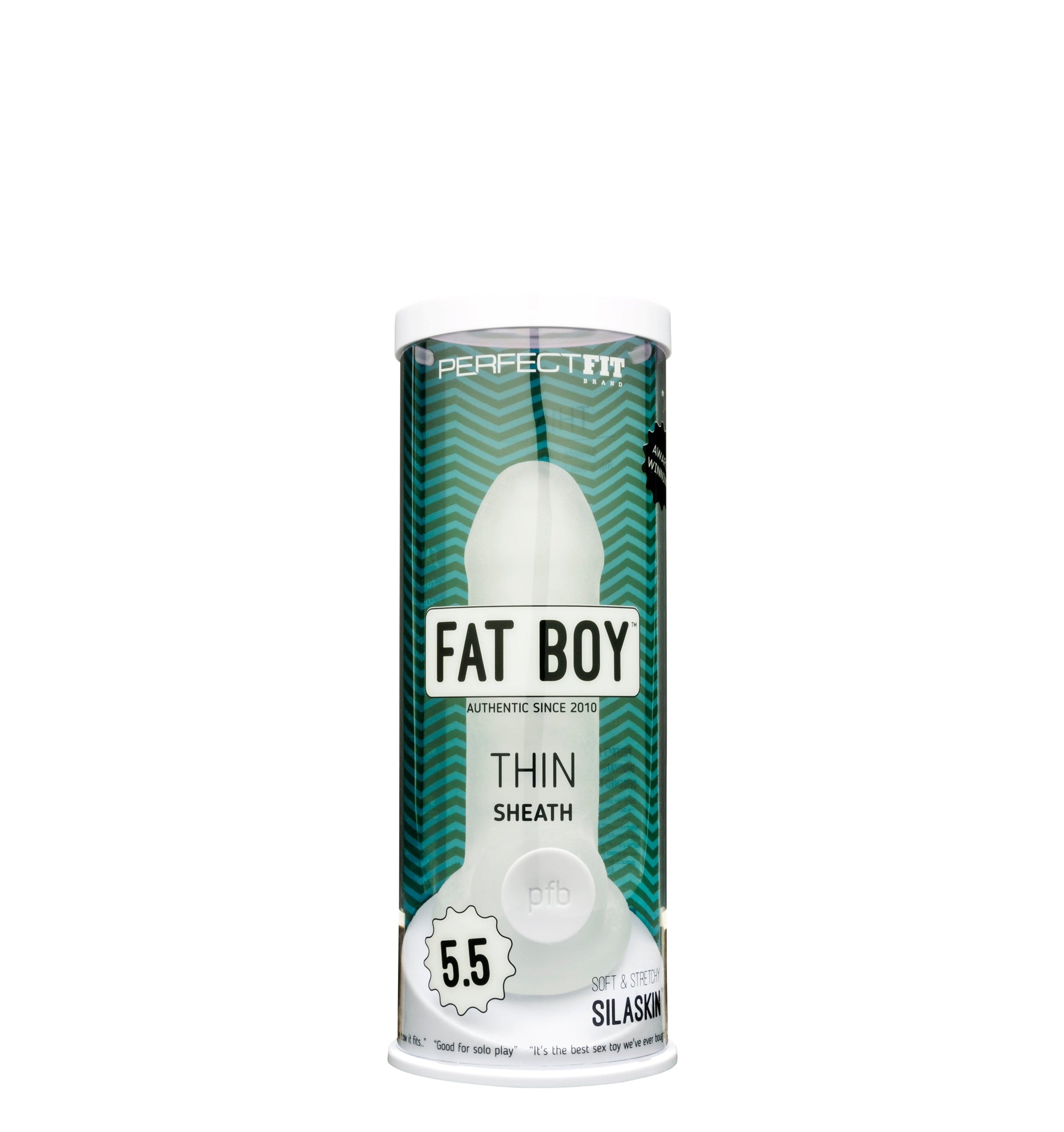 Fat Boy Thin Sheath 5.5 Inch – Sleeve Adding 0.5 Inch Girth Enhancer Sex Toy > Sex Toys For Men > Penis Sleeves - Tophatter Daily Deals