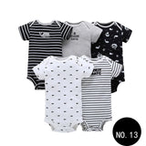 Baby Short Climb 5-piece Romper Boys and Girls Cotton One-piece Rompers 13Style Q5pcs 0 - Tophatter Daily Deals