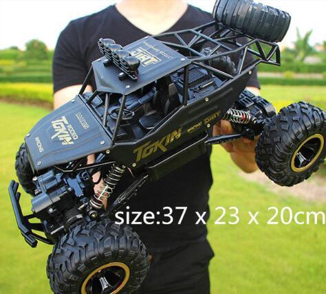 4WD RC Cars Updated Version 2.4G Radio Control RC Cars Toys Buggy High Speed Trucks Off-Road Trucks Toys For Children 0 - Tophatter Daily Deals