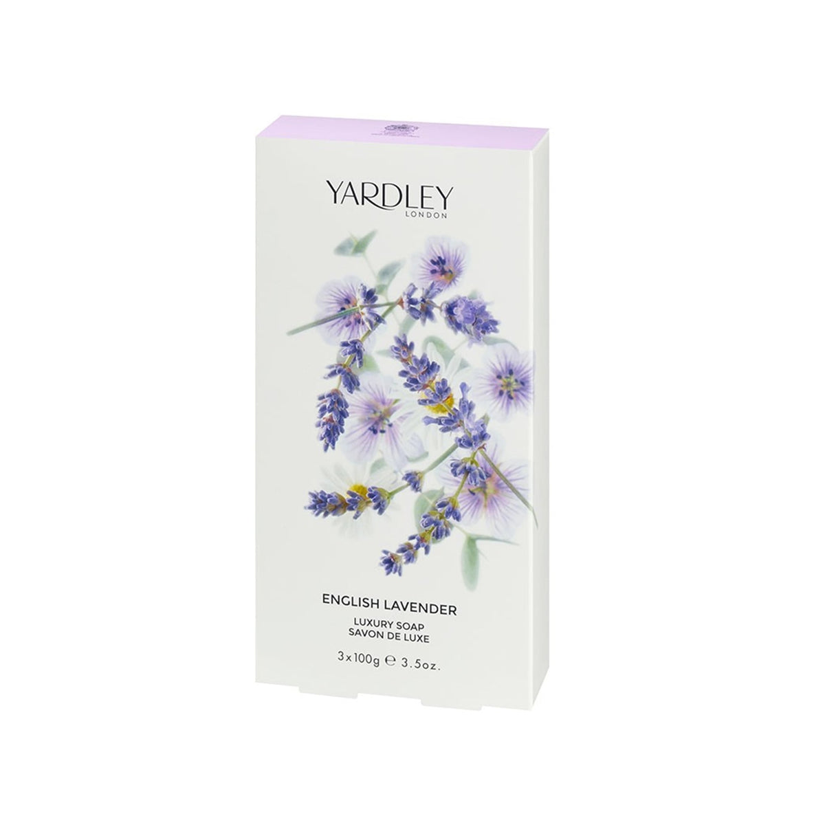 Yardley English Lavender Fragranced Soap 3 x 100g Default Title - Tophatter Daily Deals