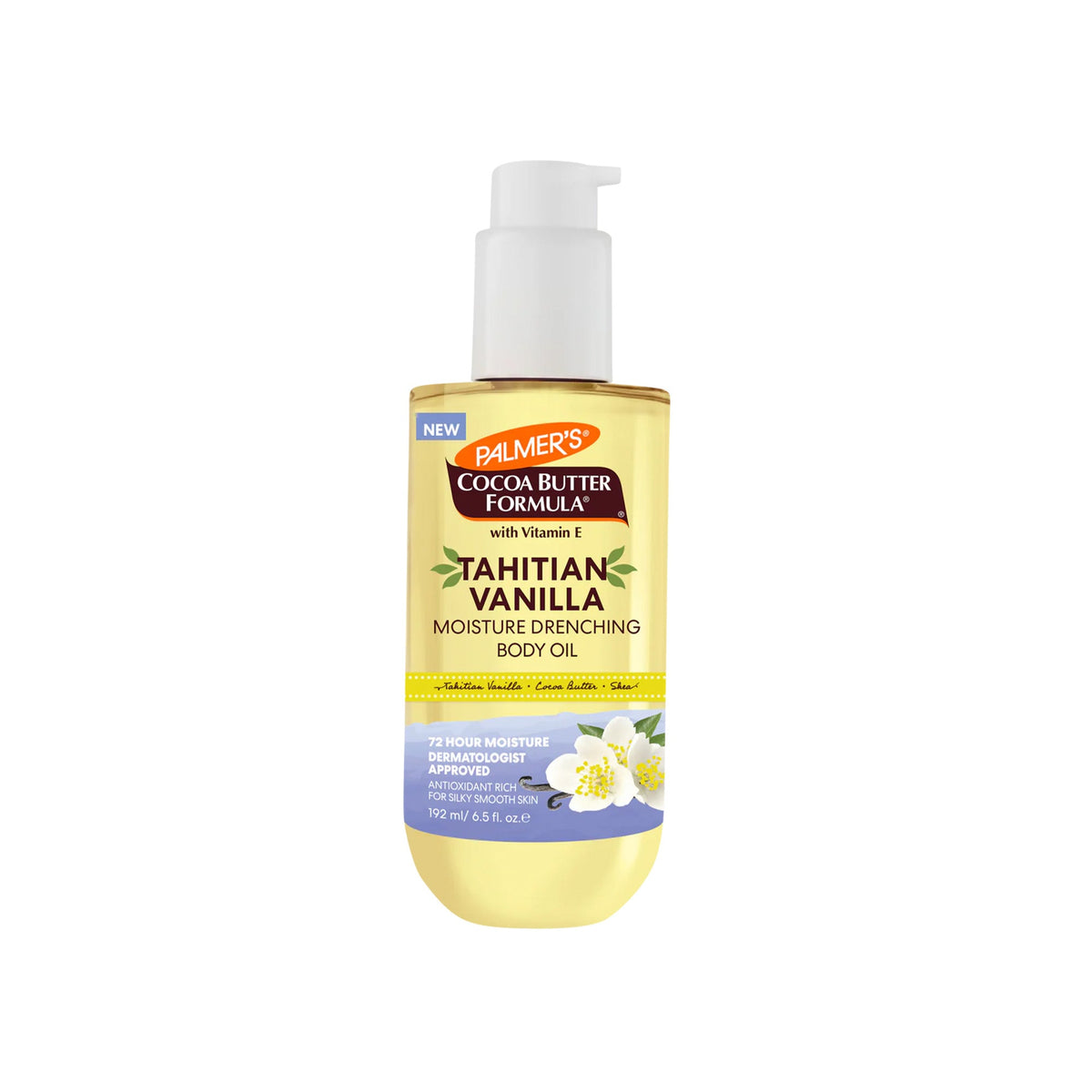 Palmer's Tahitian Vanilla Moisture Drenching Body Oil 192ml Pump - Tophatter Daily Deals