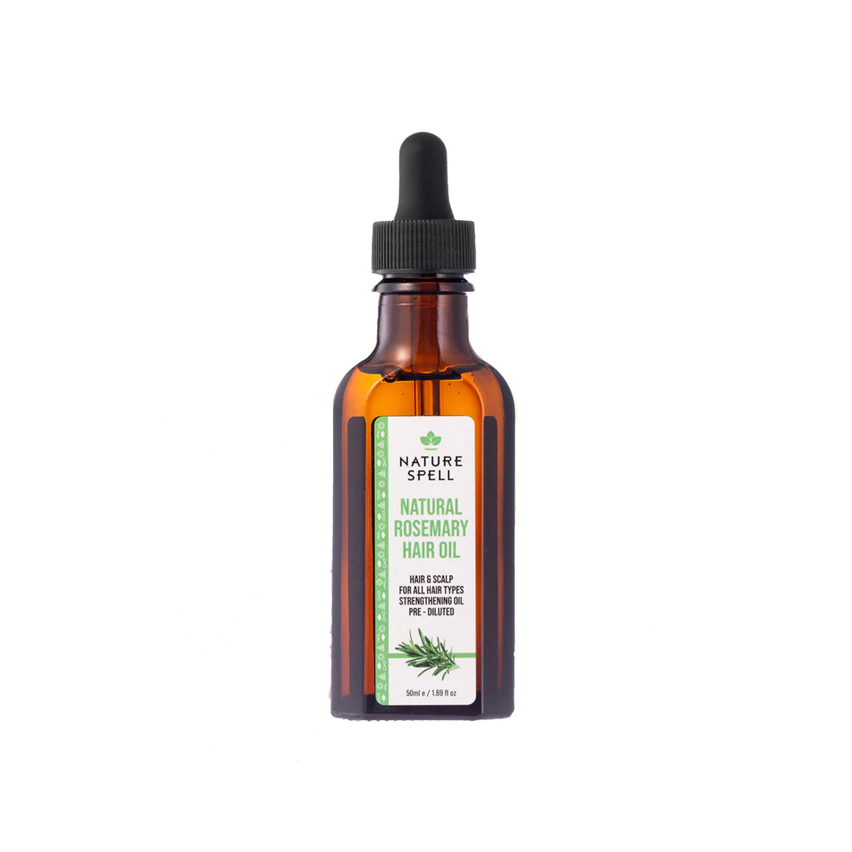 Nature Spell Natural Rosemary Treatment Oil 50ml Bottle - Tophatter Daily Deals