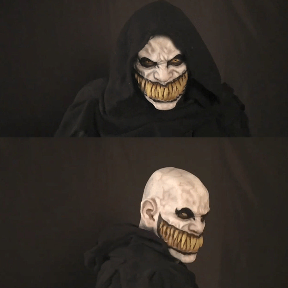 Halloween Mask Latex Full Face Balaclava Scary Prop 2025 3D Changing Face Moving Picture Frame - Tophatter Daily Deals