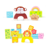 Boys building block children's toys with beech 0 - Tophatter Daily Deals