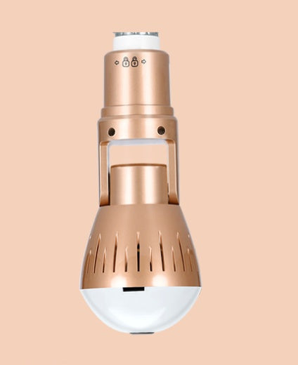 Bulb lamp wifi ip camera 1080p wireless Panoramic 360 fish eye 2mp smart home security lighting cctv surveillance ip cameras 0 - Tophatter Daily Deals