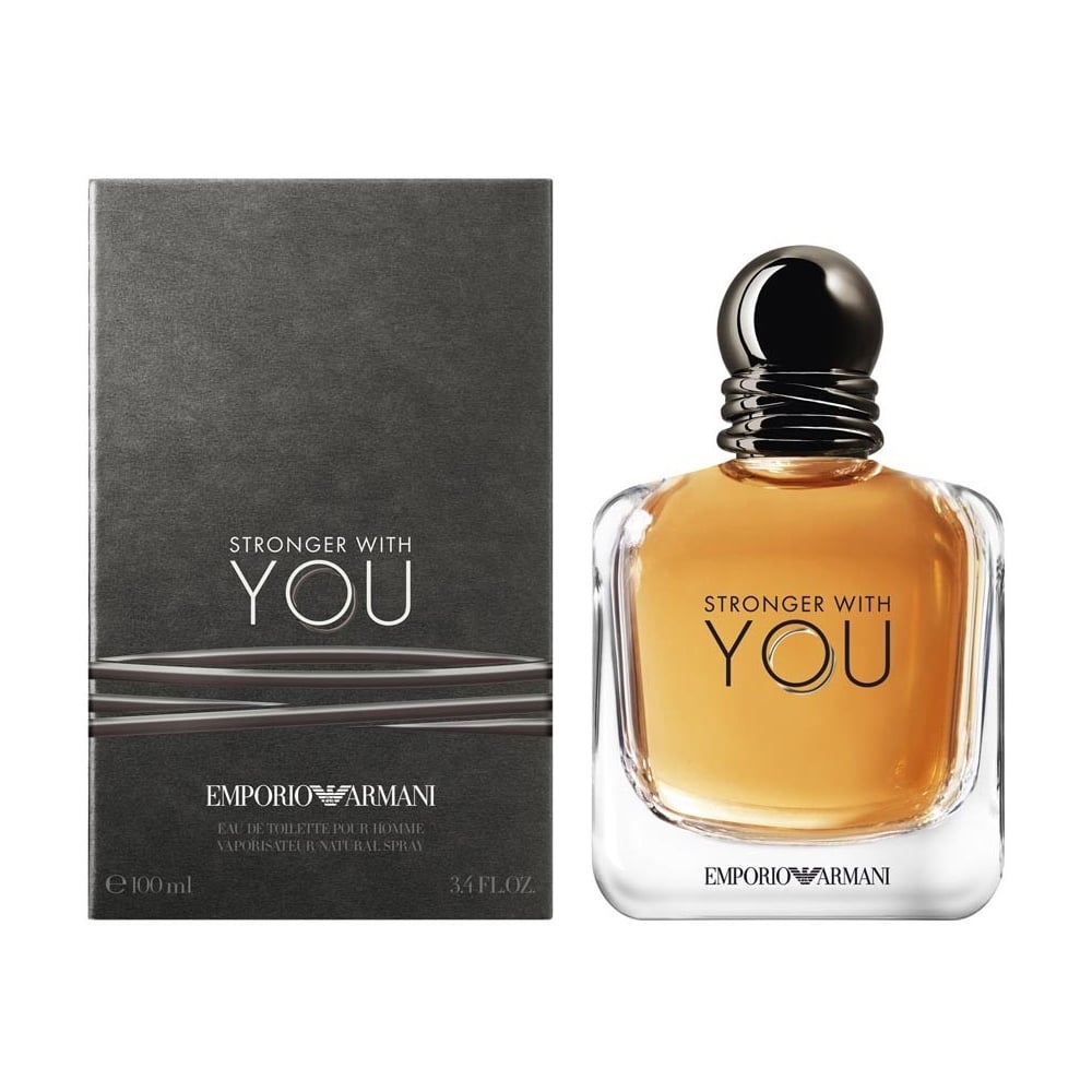 Giorgio Armani Stronger With You Eau De Toilette 100ml Spray Default Title - Tophatter Daily Deals
