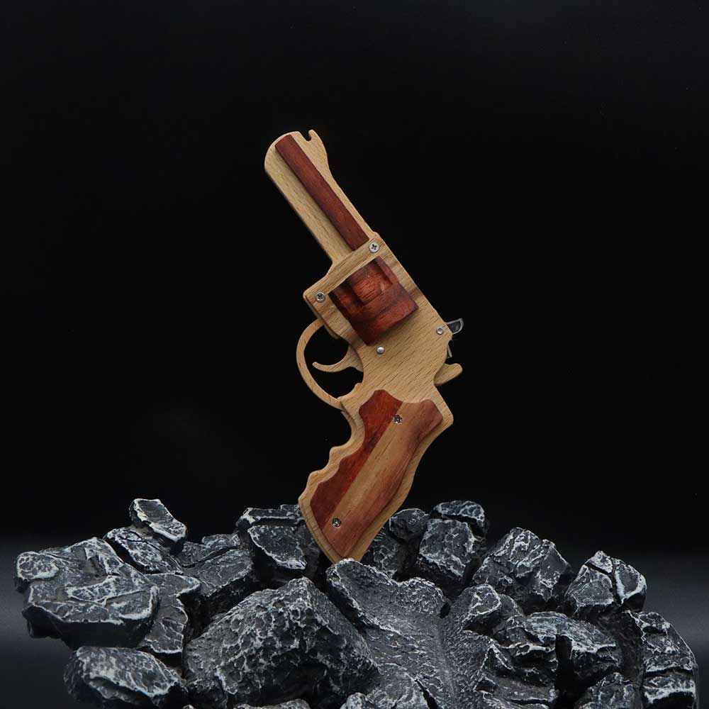 S&W 625 Revolver Rubber Band Gun Wooden Model - Tophatter Daily Deals