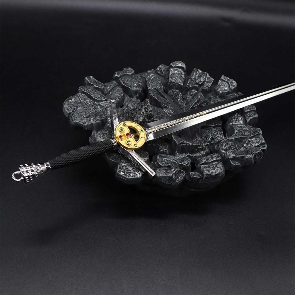 Wild Hunt Game Weapon Geralt's Steel Sword Metal Replica - Tophatter Daily Deals