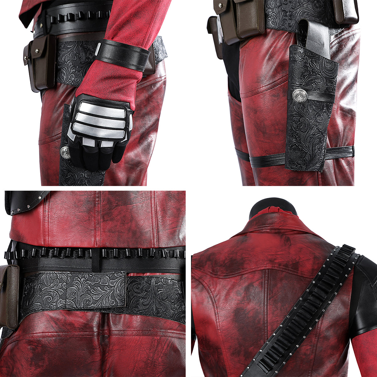 MAV Deadpool 3 Wolverine and Deadpool Cowboypool Cosplay Costume Costume - Tophatter Daily Deals
