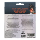 Overwatch - Set of Four Printed Metal Coasters Coaster - Tophatter Daily Deals