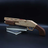 Assembled M37 Shotgun Rubber Band Wooden Replica Gun - Tophatter Daily Deals