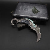 Reaver Karambit Metal Blunt Blade Trainer Cosplay Prop Game Replica - Tophatter Daily Deals
