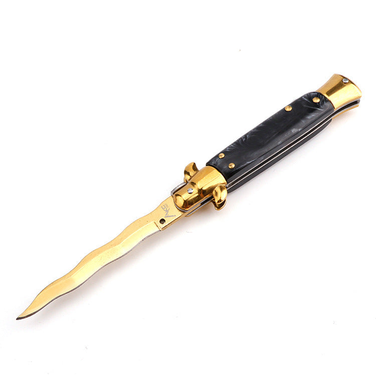 AKC Mafia Stiletto Pocket Knife A10 - Tophatter Daily Deals