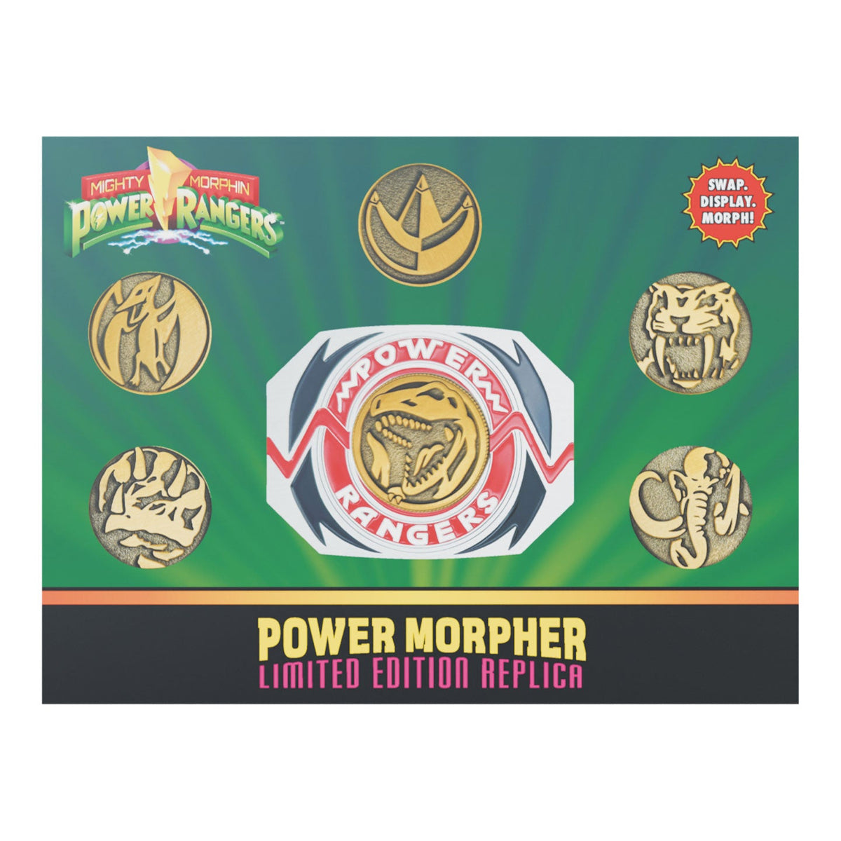 Power Rangers – Limited Edition Replica Interchangeable Power Morpher Collectible Replica - Tophatter Daily Deals