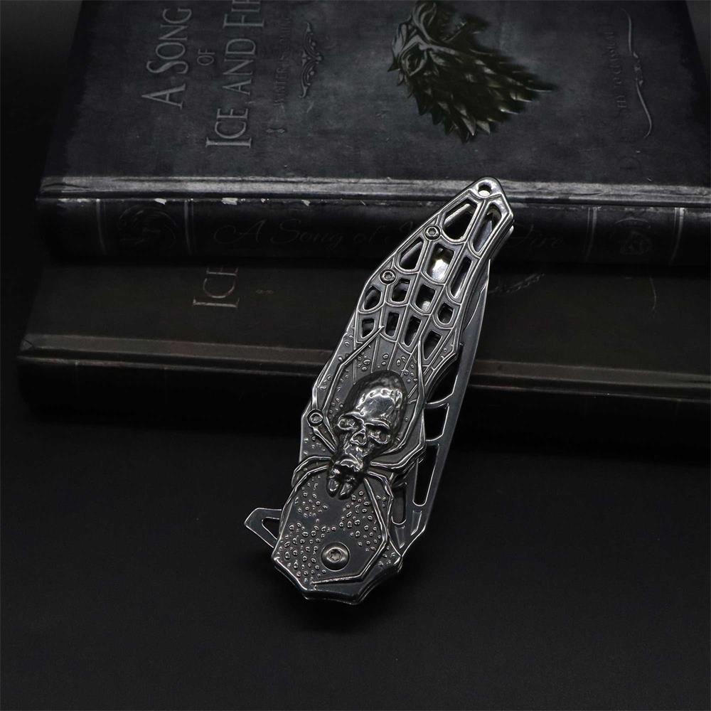 3D Skeleton Spider Folding Knife - Tophatter Daily Deals