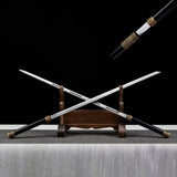 Shadow Veil Twin-Bladed Polearm - Tophatter Daily Deals