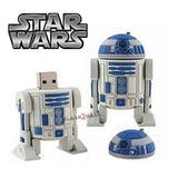 Star Wars Cartoon R2D2 USB Flash Drive 2.0 Rubber Memory Stick 16gb USB Flash Drive - Tophatter Daily Deals