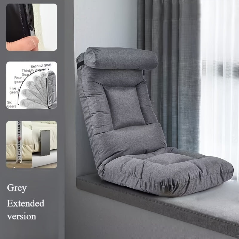 Sofa Foldable Single Tatami Lounge Chair Floor Chairs - Tophatter Daily Deals