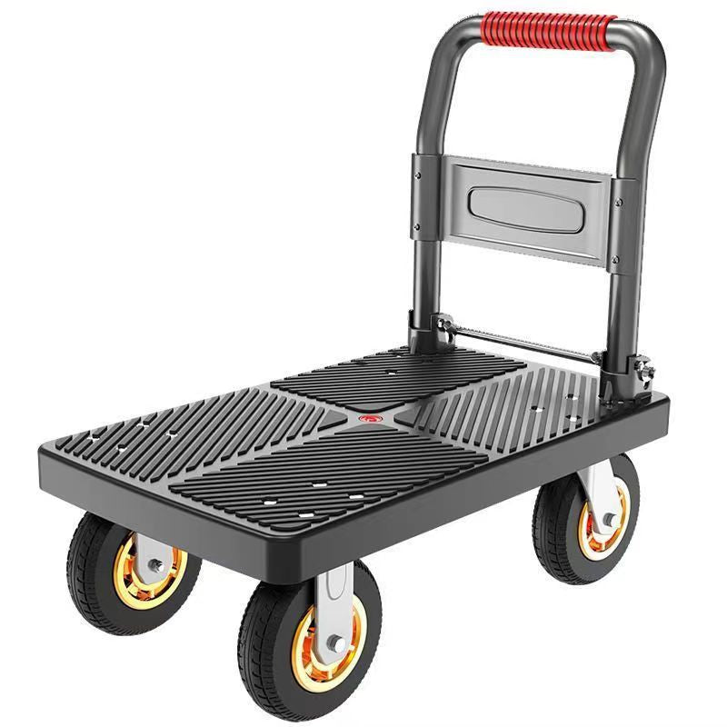 Hand Truck Folding Trolley Cart with Wheels Dollies & Hand Trucks - Tophatter Daily Deals