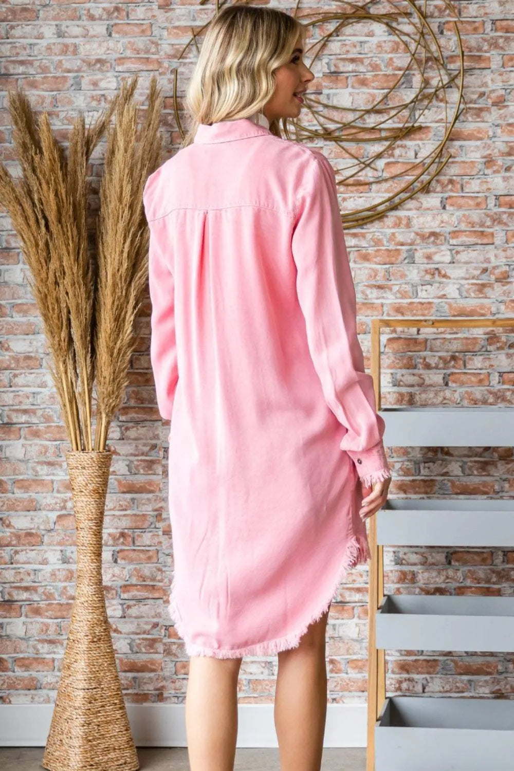 Veveret Button-Up Shirt Dress Casual Dresses - Tophatter Daily Deals