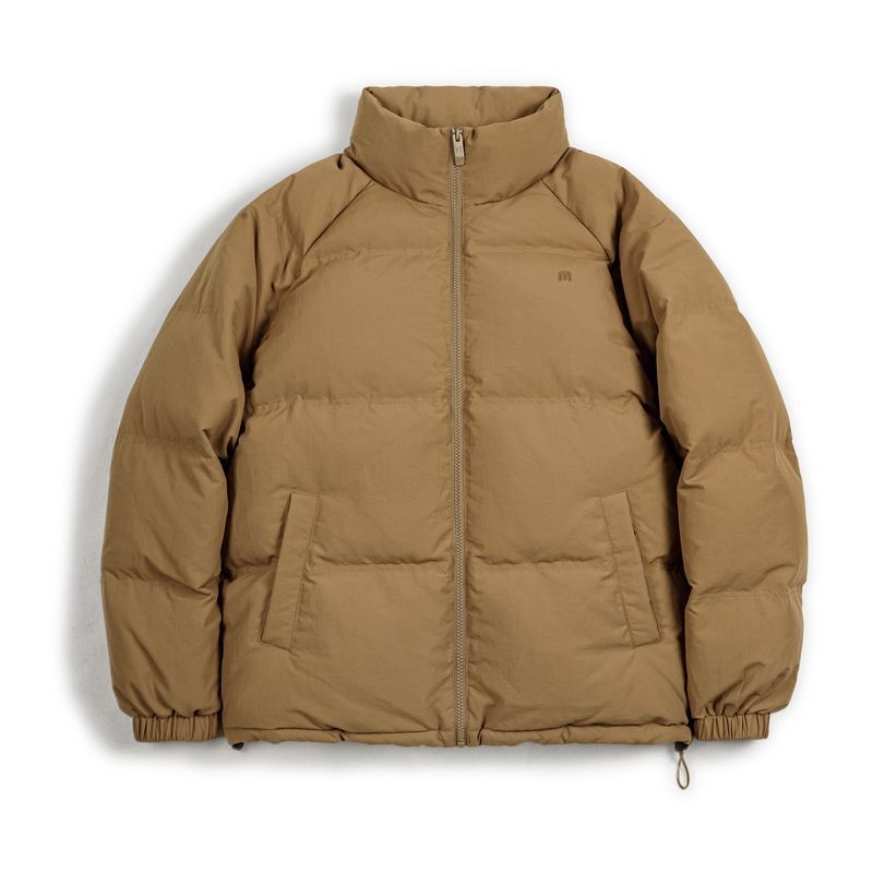 Insulating Men's Down Jacket - Boxy Puffer, Nylon, For City Khaki 3D Changing Face Moving Picture Frame - Tophatter Daily Deals